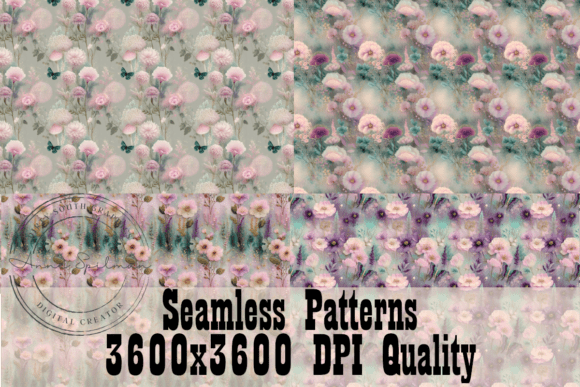 Dreamy Floral Seamless Patterns: Integrating Digital Assets into Creative Workflows