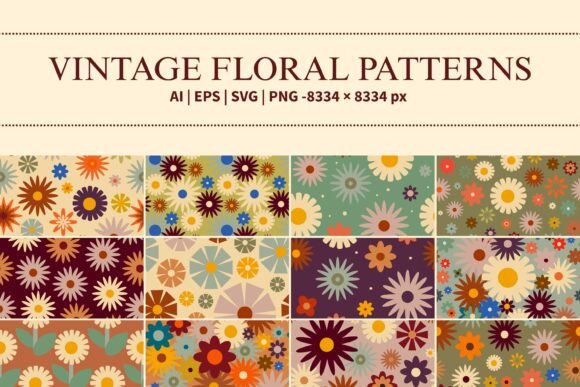 Evaluating the Vintage Floral Patterns Pack for Professional Design Projects
