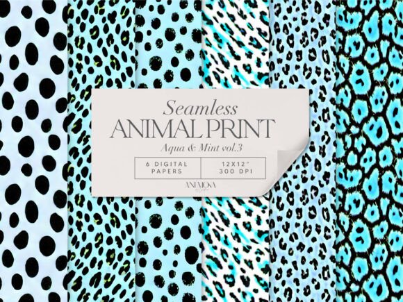 Evaluating Turquoise Animal Print Seamless Patterns for Creative Projects