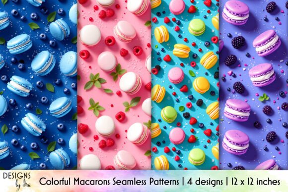 Macarons and Berries Seamless Patterns: A Practical Review for Creative Professionals