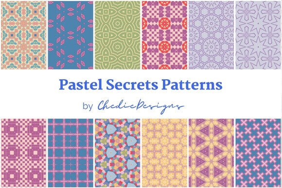 Pastel Secrets Surface Patterns