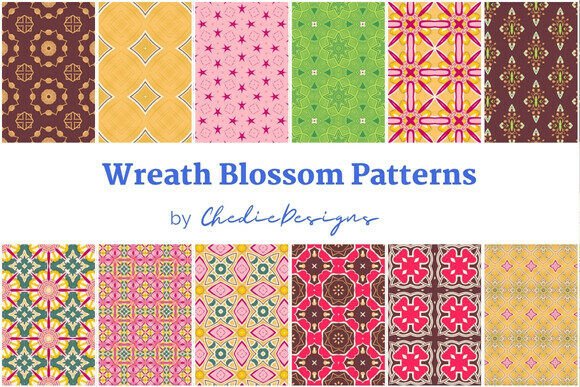 Wreath Blossom Surface Patterns